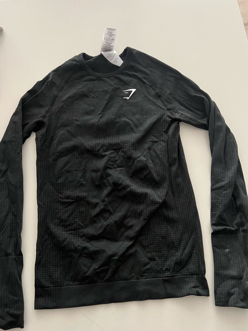 Gymshark Black Training Top
